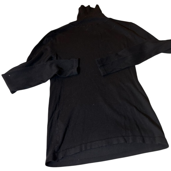 Nasty Gal Sweaters - Nasty Gal Black Ribbed Turtleneck
